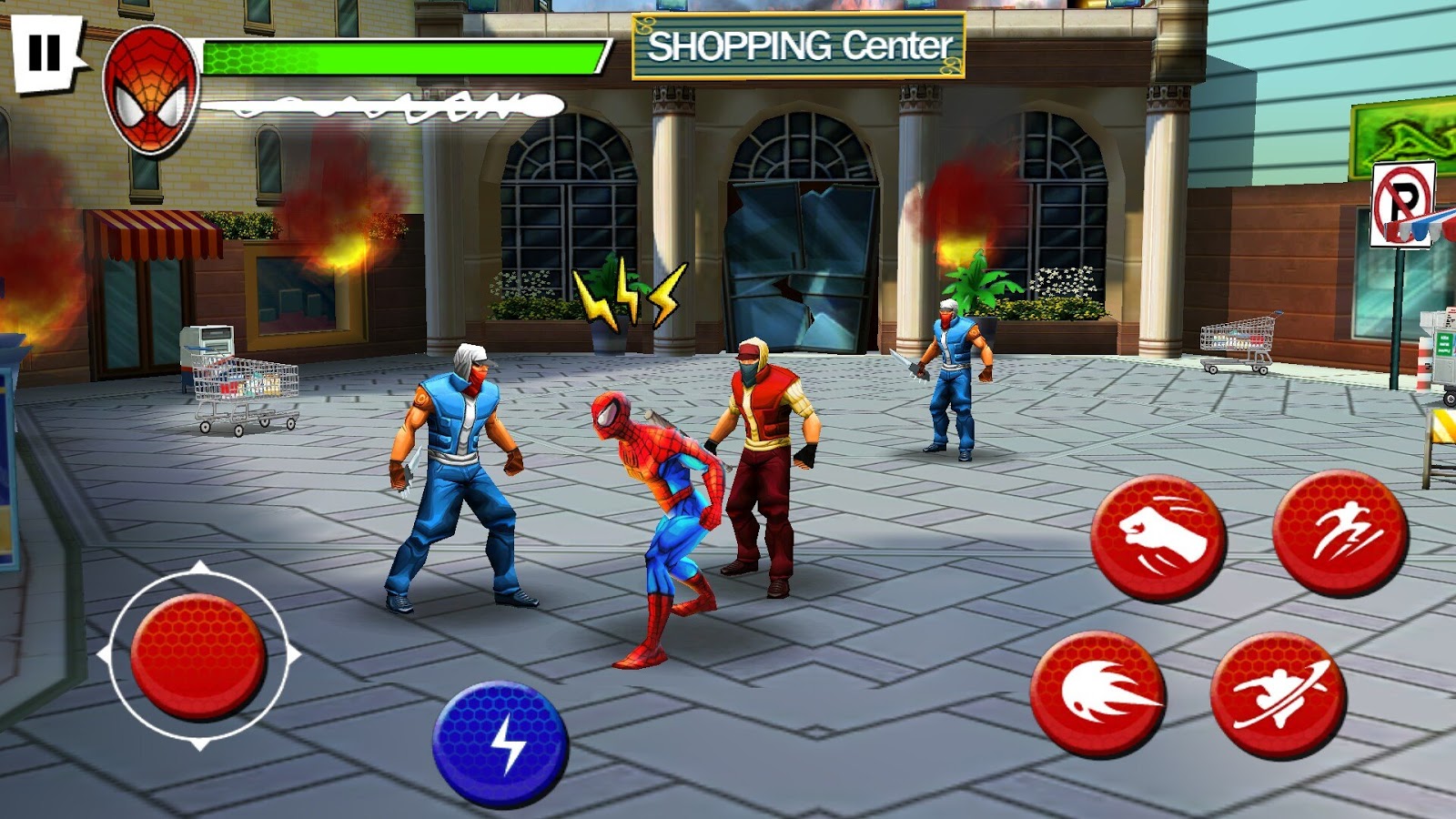 Ultimate spiderman total mayhem free game download for android phone